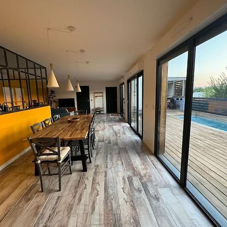 Luxury Villa With Pool And View Жувіньяк Екстер'єр фото